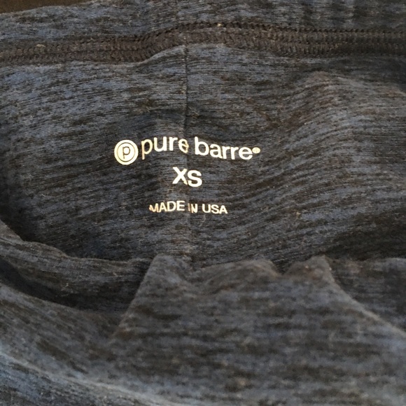 Pure Barre Blue Space Dye Leggings - Picture 10 of 10